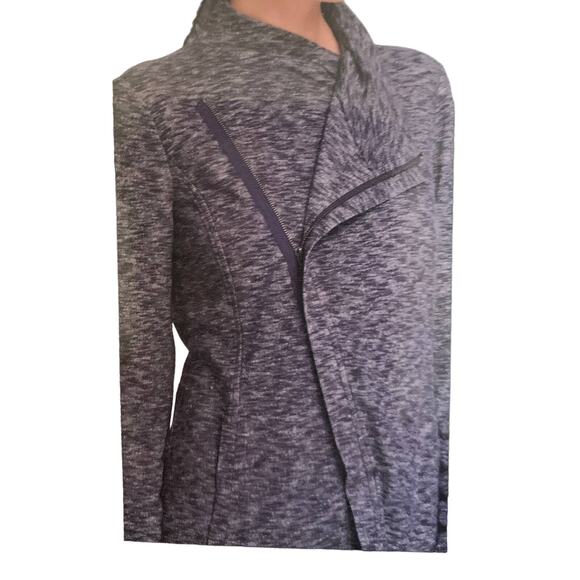 G.H. BASS & CO. Womens Cardigan Knit Black and Gray Jacket Small - Picture 6 of 6
